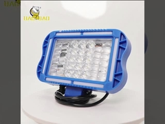 42 LED Merah Biru Putih Kuning Flash Aluminium Kotak Biru Lampu depan Sepeda Motor