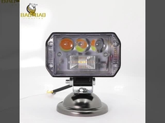 80V Metal Putih Kuning Dual Color Flashing Sepeda Motor suku cadang