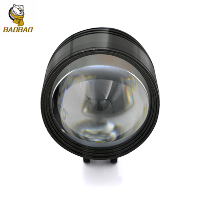 Aluminium Casing Kuning Putih Flash 24V Sepeda Motor LED Spotlight