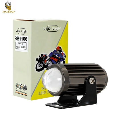 Putih Kuning 12v Universal Auto Lamp LED Spotlight Untuk Sepeda Motor