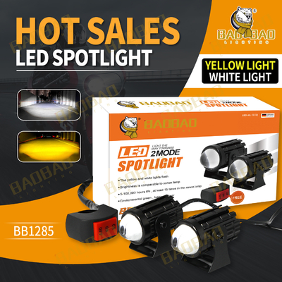 Kasus Hitam Flashing Light Sepeda Motor Universal LED Cahaya Tinggi