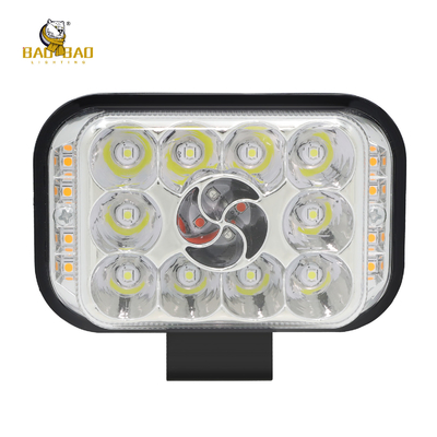 3 Inci Merah Biru Flash 80V Motorheadlight LED Proyektor Lampu