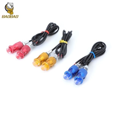 Mini Fancy Cahaya Merah Biru Kuning Hijau Aluminium HONDA Dekorasi Sepeda