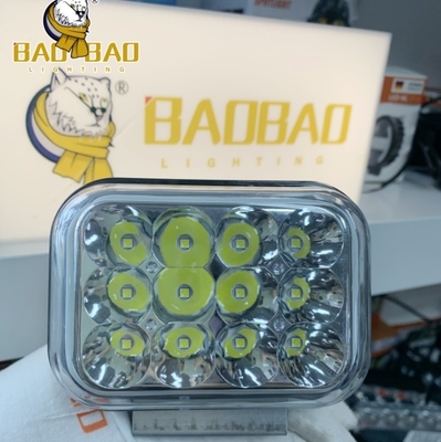 12 Led Metal Merah Biru Polisi Flashing Lampu Lampu Depan Lampu Untuk Sepeda Motor