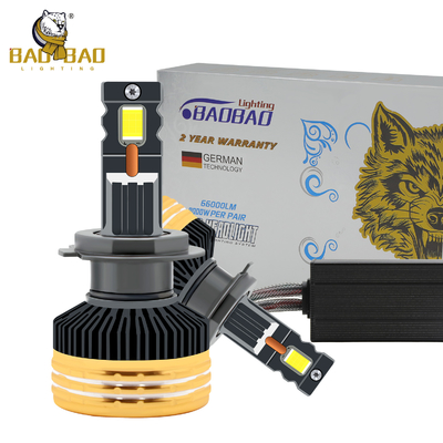 Lampu depan H4 H7 H11 9005 9006 Lampu depan LED untuk kendaraan mobil truk