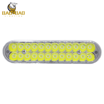 24 manik-manik logam Super Putih 80V High Beam Motorcycle Light Untuk CG LED Lampu Depan