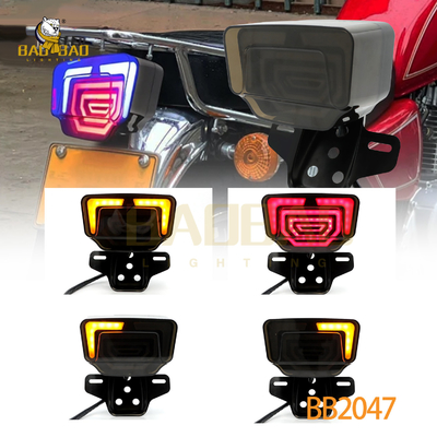 Plastik Merah Lampu Merah Motor LED Tersedia Tailight suku cadang