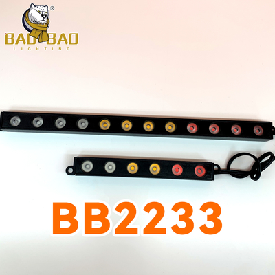 6 LED 12 LED VIP Cahaya Merah Biru Strobe Fancy Module CG Tersedia suku cadang mobil
